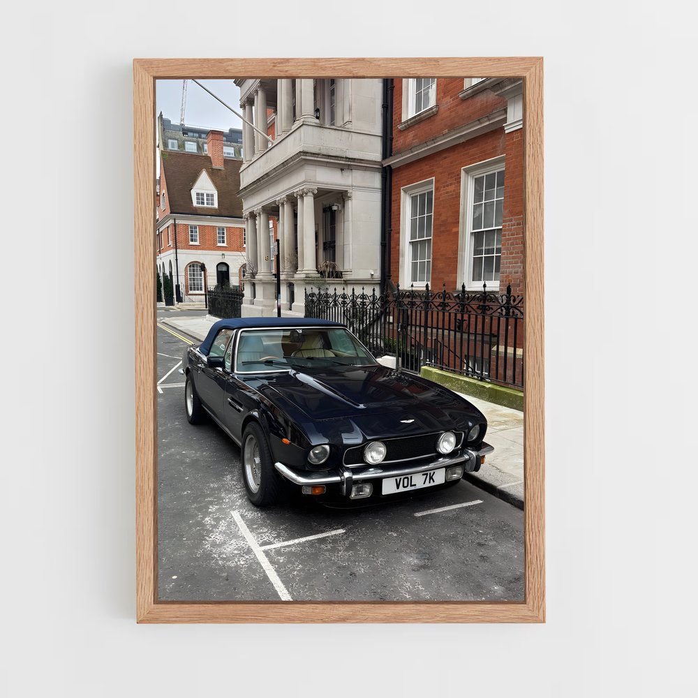 Poster V8 Elegance – affiche Aston Martin (vue 4)